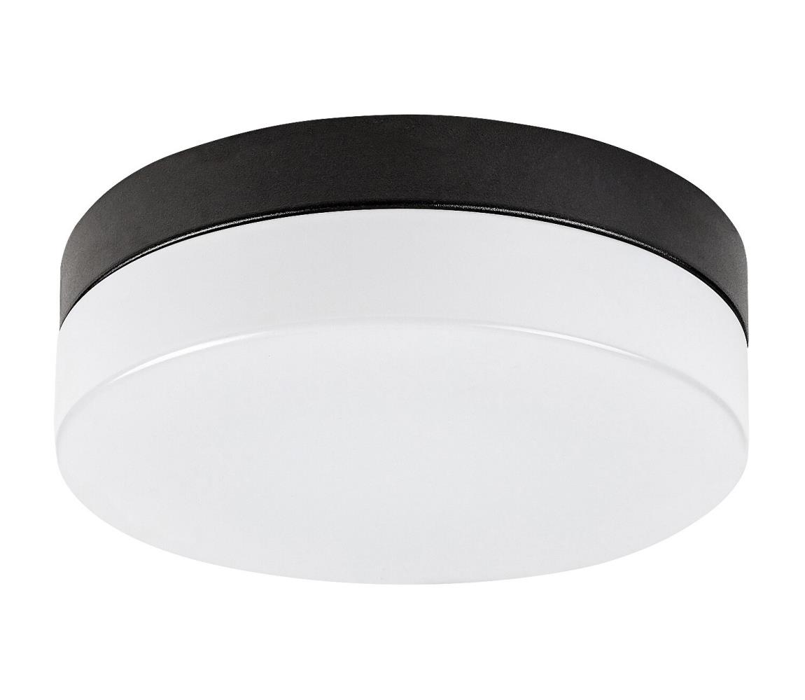 Rabalux 75026-LED Plafon łazienkowy GAELO LED/18W/230V śr. 28 cm czarny