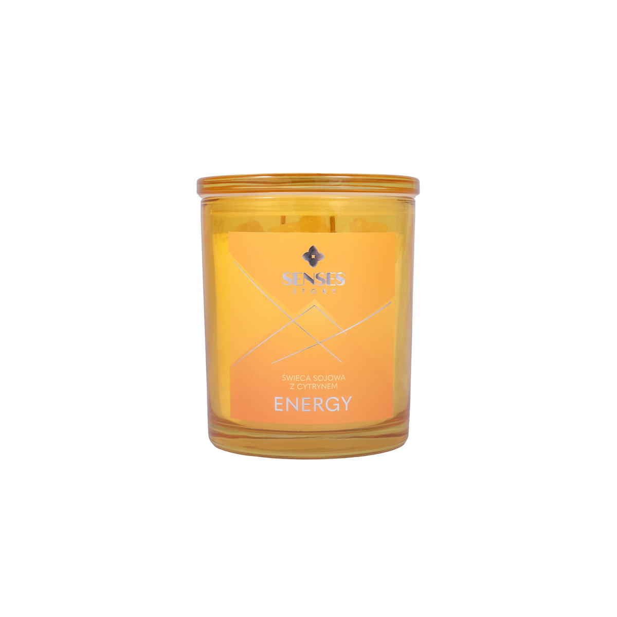 Senses Story, ENERGY, Świeca sojowa, skórka z owoców cytrusowych i szałwia, 440 g