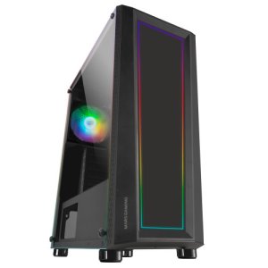 Obudowa do gier MARSGAMING MCX, ATX, szkło hartowane, wentylator RGB DUAL, kolor biały