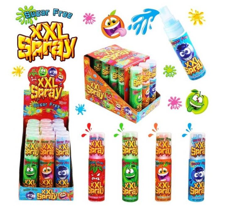 Żel Spray Sugar Free XXL SPRAY 15 sztuk 375g