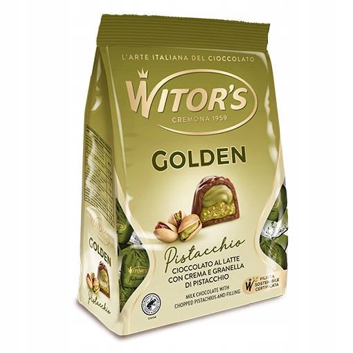 WITOR'S Praliny z mlecznej czekolady wypełnione kremem pistacjowym 200g