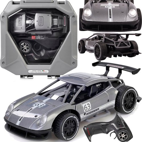 AUTO METALOWE ZDALNIE STEROWANE W WALIZCE RC ARTYK