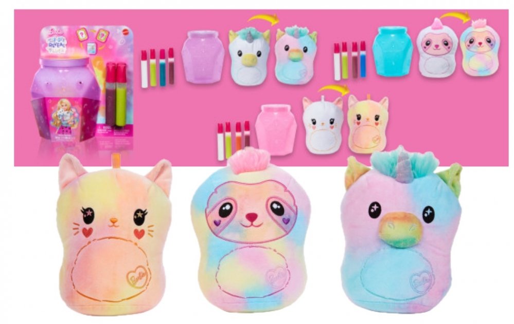 BRB PLUSZAK DO MALOWANIA 17,5CM MIX HWD29 DIS12