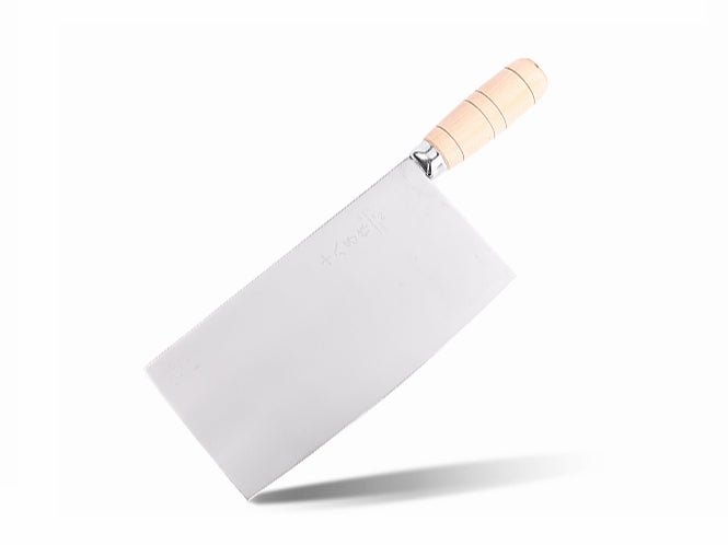 Shibazi tasak ze stali nierdzewnej z drewnianą rączką MOV-C2