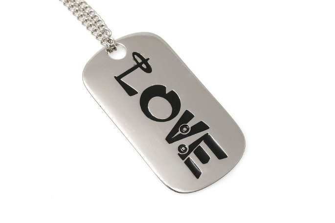 Damski Nieśmiertelnik Love Nieśmiertelniki