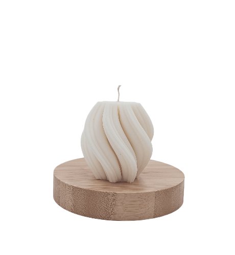 Holipka Sojowa świeczka zapachowa 6,1 cm 83g Truskawka