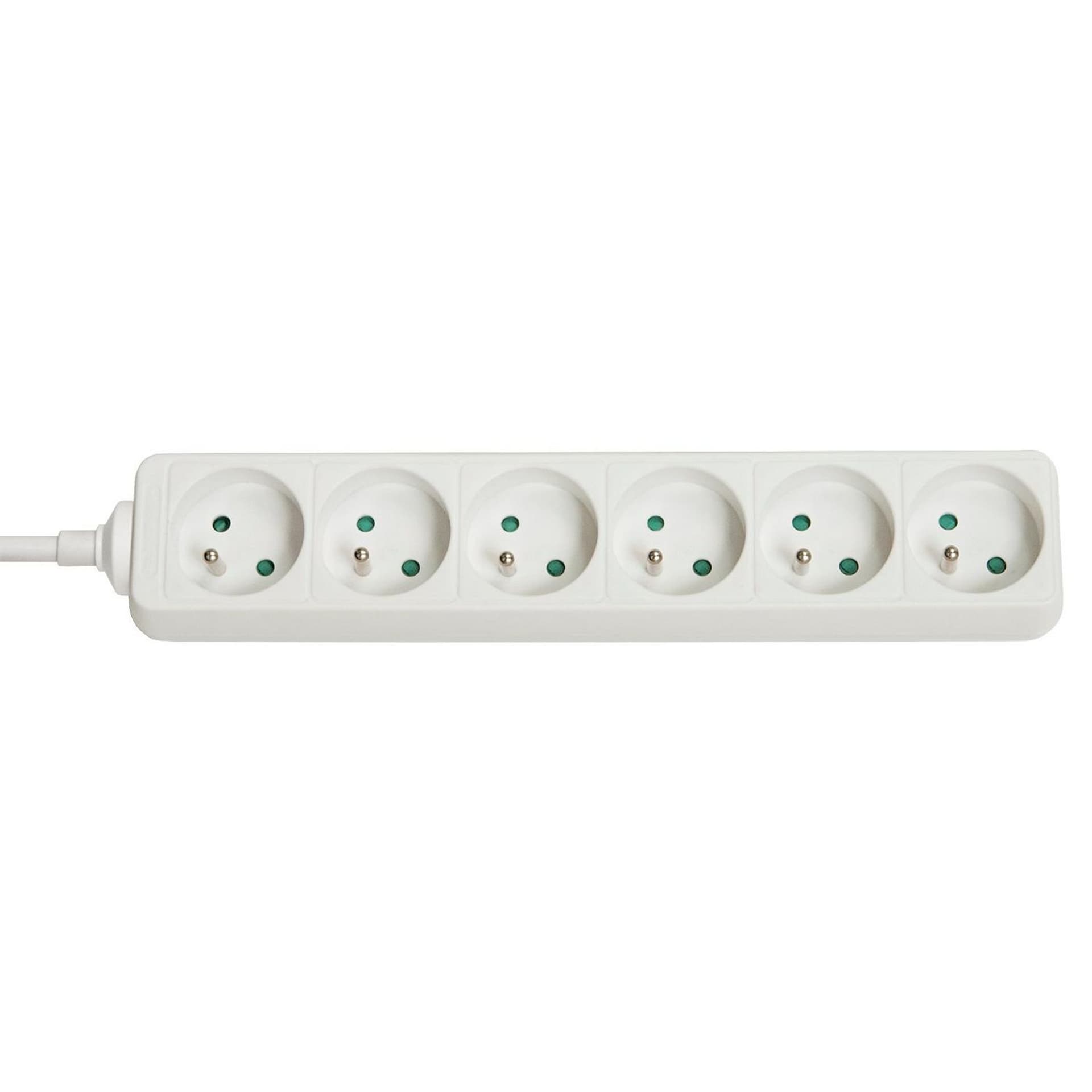 Lindy 6-Way French Schuko Mains