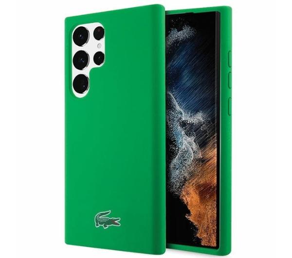 Lacoste Silicone do Samsung Galaxy S23 Ultra Zielony
