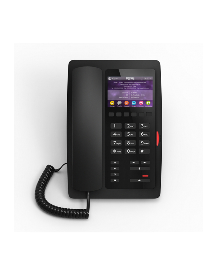 Fanvil IP telefon H5, 1 SIP, ekran 3,5'' LCD, 10/100 Mbps, PoE H5