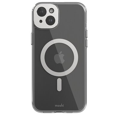 Moshi iGlaze MagSafe - Etui iPhone 15 Plus (Luna Silver)