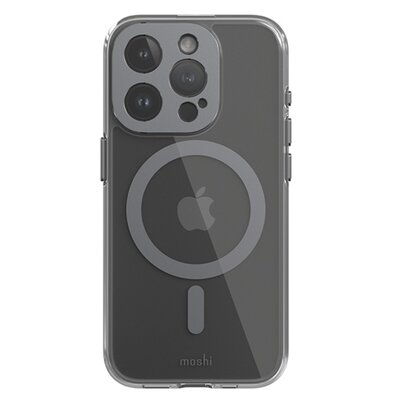 Moshi iGlaze MagSafe - Etui iPhone 15 Pro (Meteorite Gray)