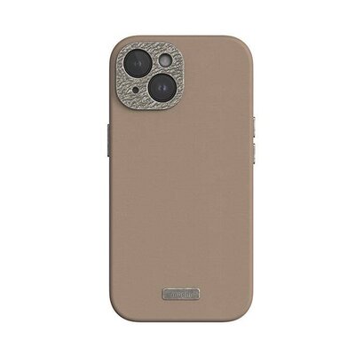 Moshi Napa MagSafe - Skórzane etui iPhone 15 (Woodsmoke Brown)