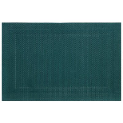Podkładka stołowa Velvet 45 x 30 cm ciemnozielona AMBITION