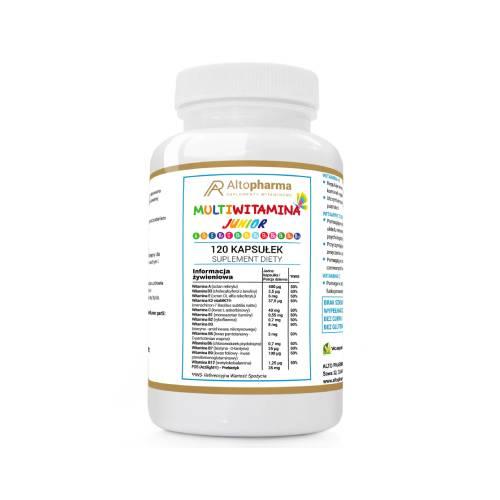 ALTOPHARMA Multiwitamina JUNIOR + Prebiotyk, 120 kapsułek