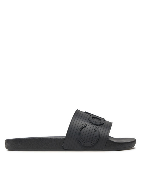 Calvin Klein Klapki Pool Slide HM0HM01519 Czarny