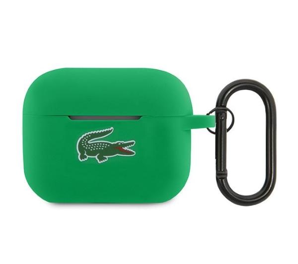 Lacoste LCAP2SLON Cover Silicone Croc Logo do AirPods Pro 2 (2022/2023 Zielony
