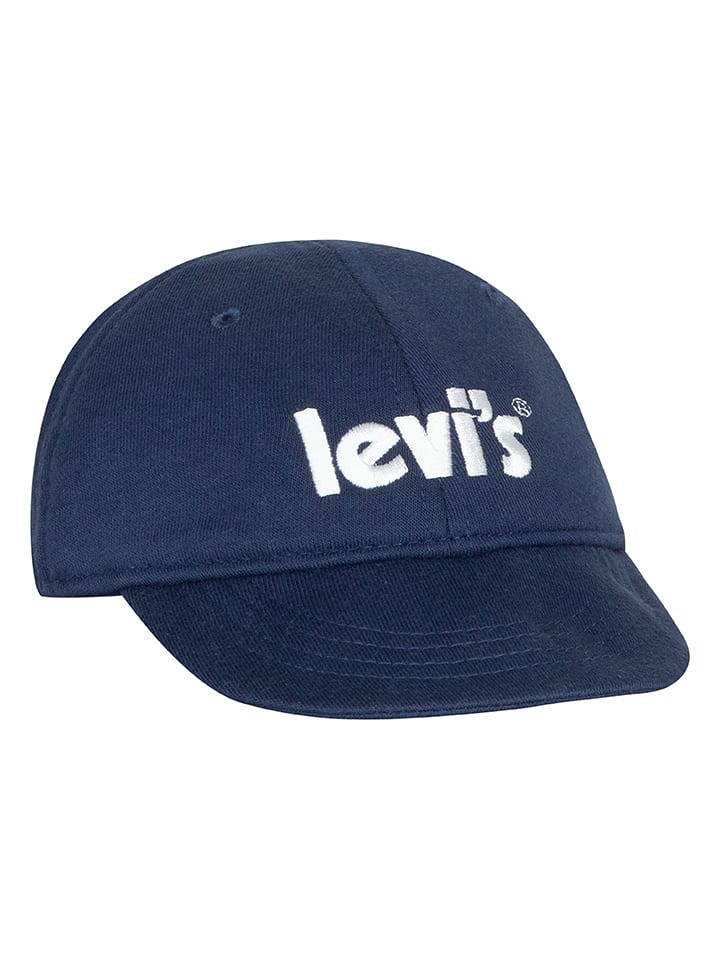 Levi's Kids Czapka w kolorze niebieskim