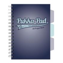 Pukka Project Book Navy A5 kratka 100 kartek 3 szt.