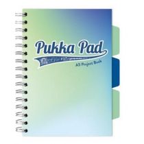 Pukka Project Book Seafoam A5 kratka 100 kartek 3 szt.