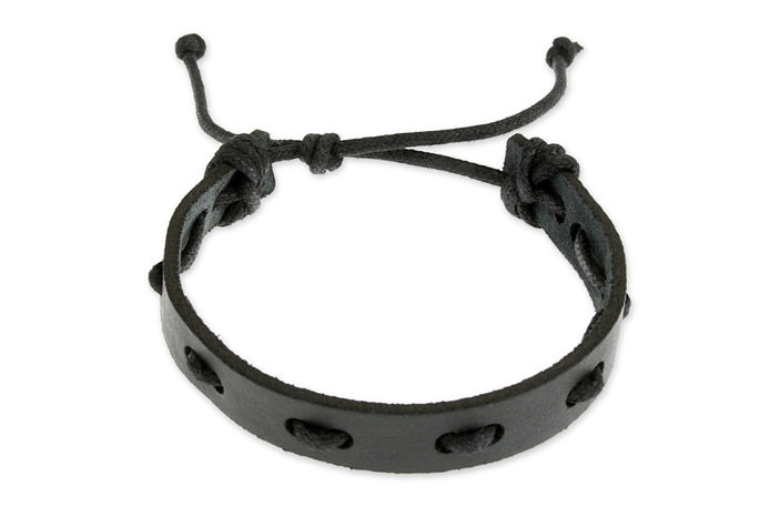 Bransoleta Na Rękę Czarna Surf Style Rock