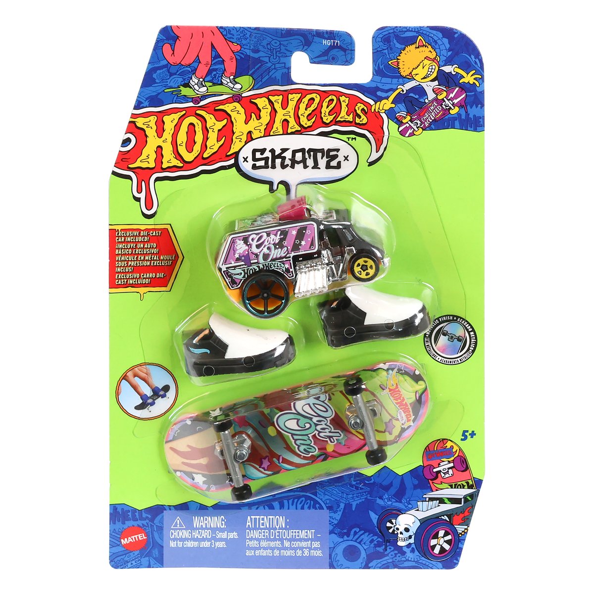 HW Skate Deskorolka + buty + samochodzik  HVK46