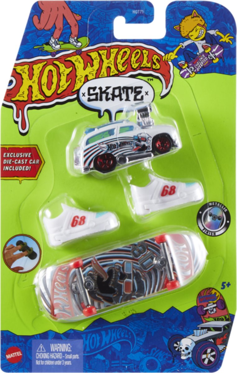 HW Skate Deskorolka + buty + samochodzik  HNG56