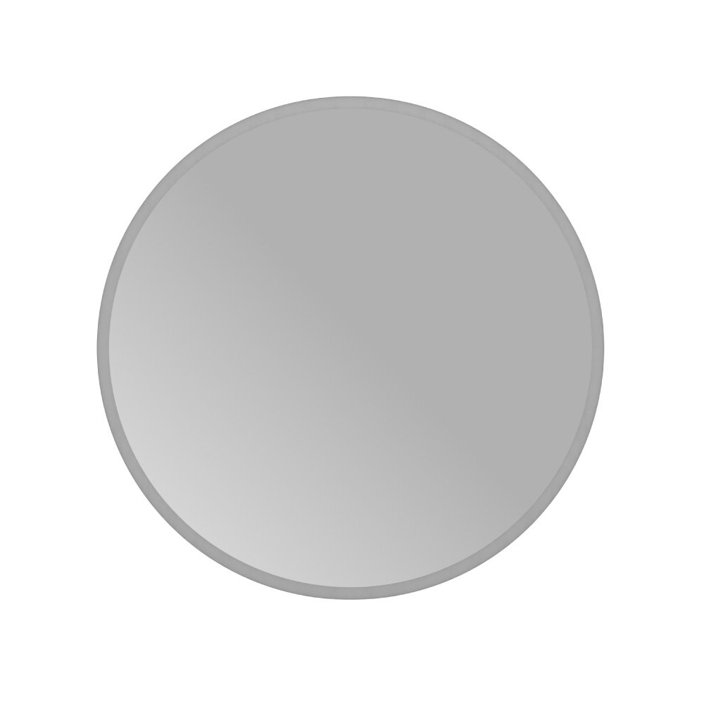 Lustro okrągłe LED z piaskowaniem – bez ramy - 60 cm