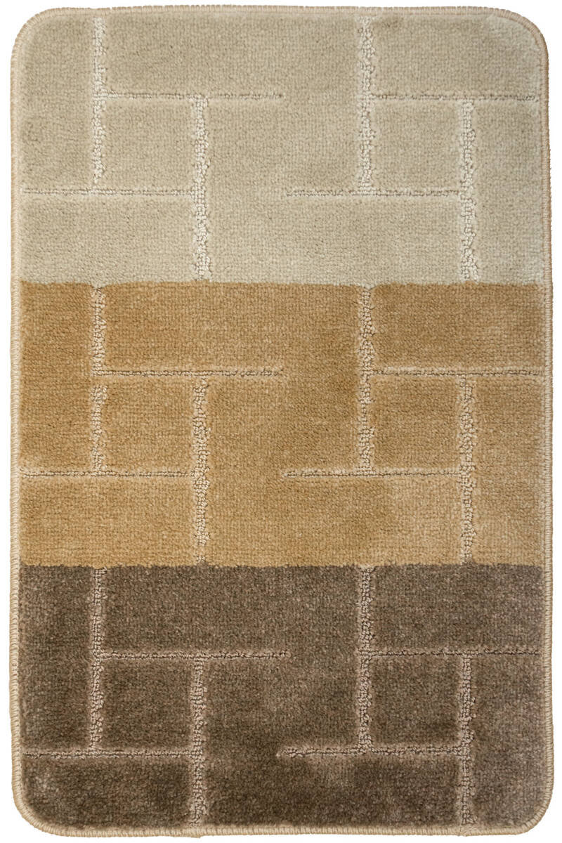 Dywanik Łazienkowy Teramo Beige Beż Brąz-50x80 cm