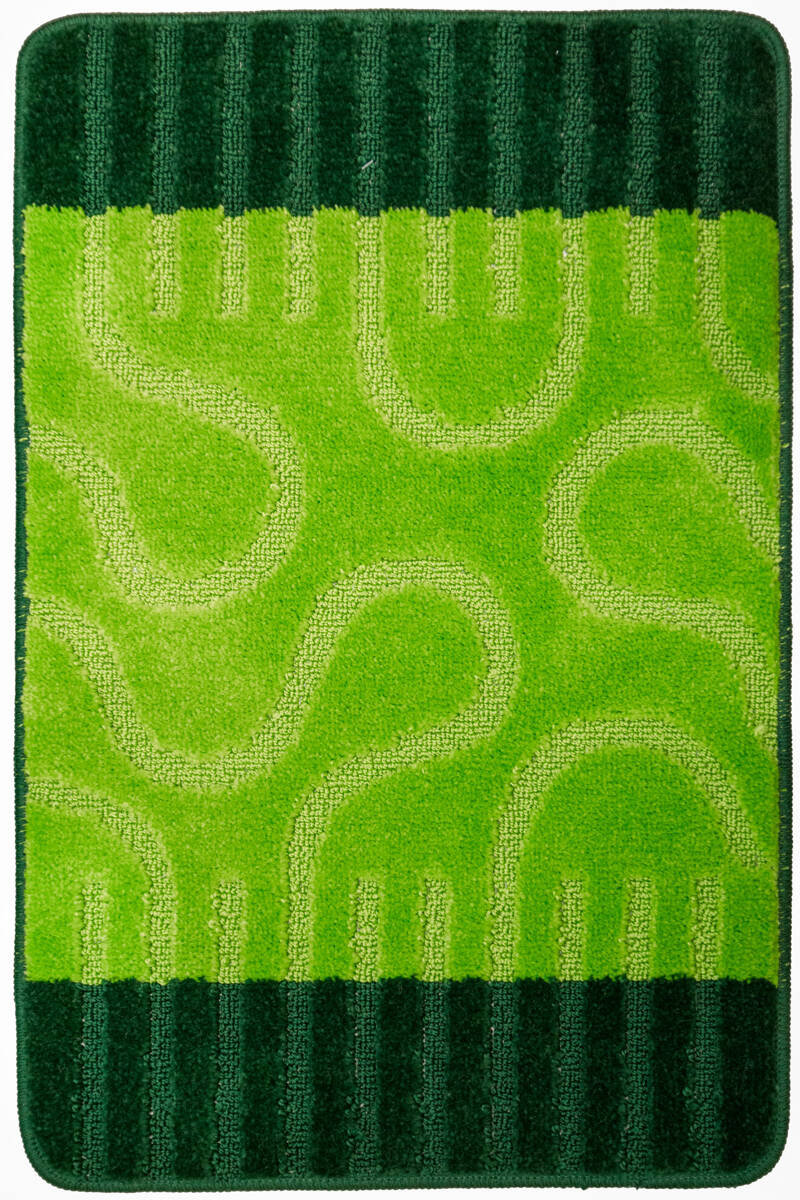 Dywanik Łazienkowy Ronda Green Zielony -50x80 cm