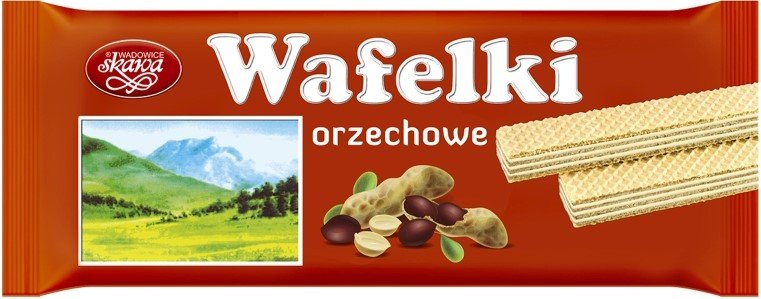 Wafelki orzechowe Skawa 80 g