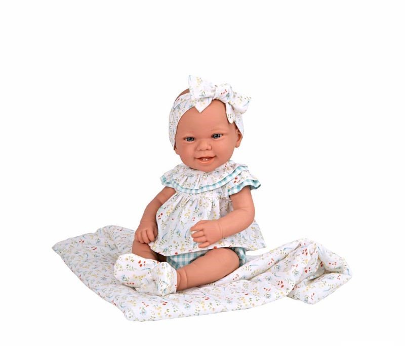 Munecas Arias lalka Zoe Azul Elegance 42 cm z kocykiem