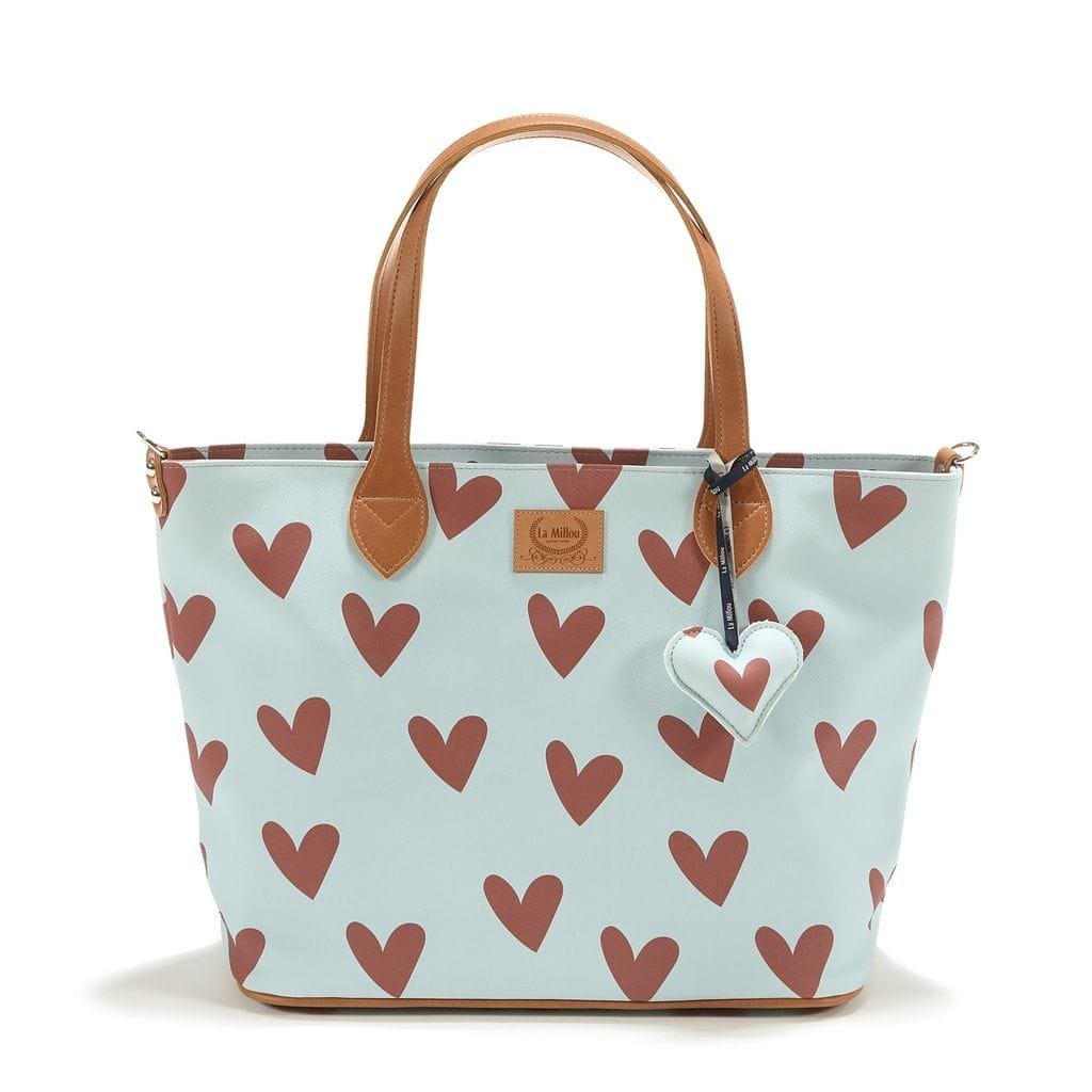 La Millou Torba M do wózka, dla mamy Feeria Heartbeat Blue