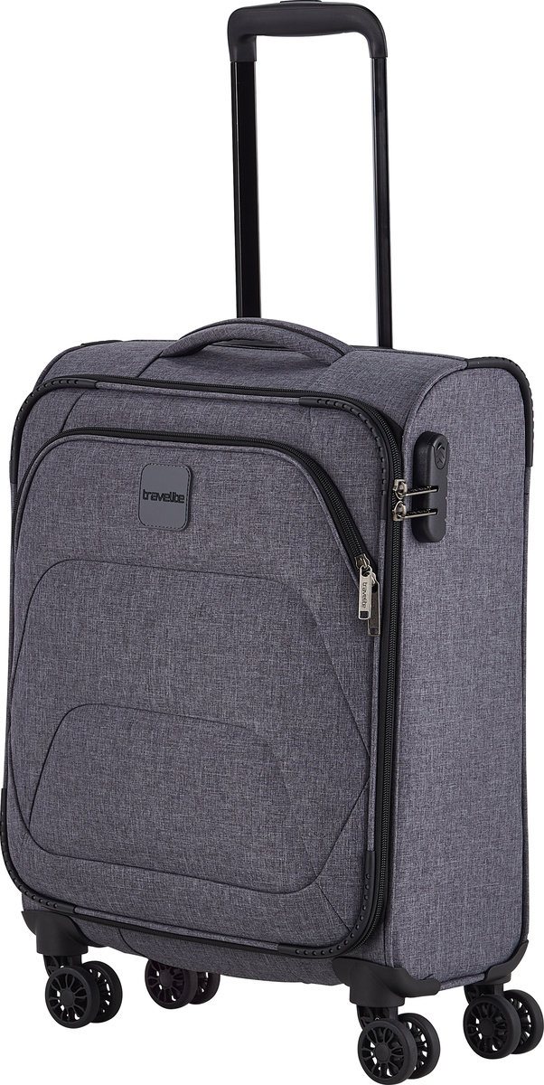 Walizka kabinowa Travelite Adria 55 cm - antracytowa