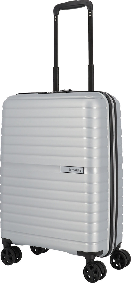 Walizka kabinowa Travelite Trient 55 cm - srebrna