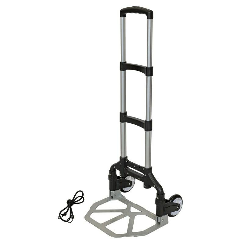 Przenośny wózek składany transportowy magazynowy platformowy 70kg 40x39cm WMC