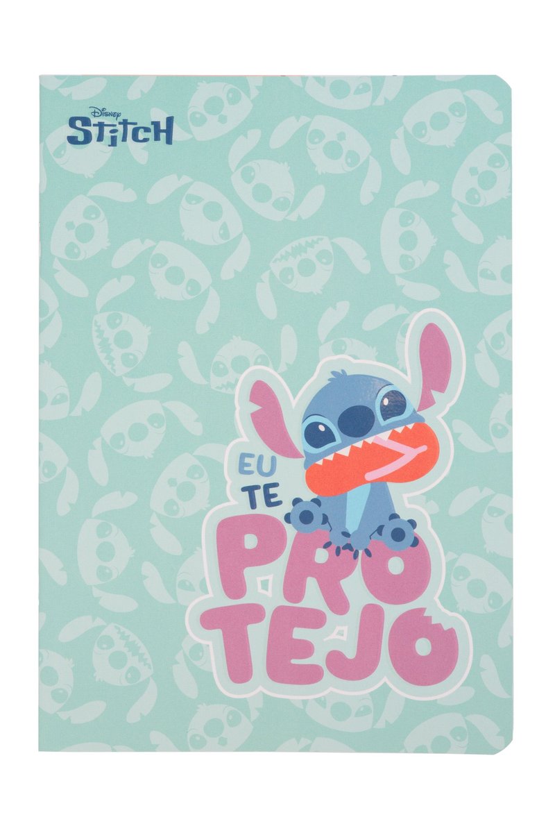 PATIO, paczka zeszyt a5 60 k. kratka disney fashion wzór 3 stitch 6 szt.