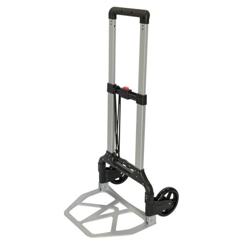 Przenośny wózek składany transportowy magazynowy platformowy 130kg 48x52cm WMC