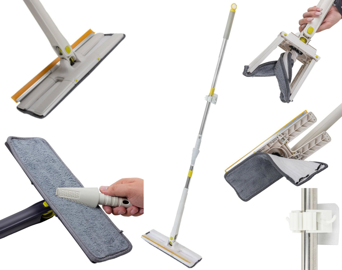 Mop z mechanizmem wyciskowym obrotowy 