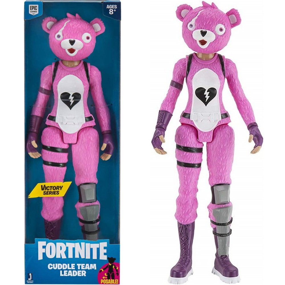 FORTNITE VICTORY SERIES JAZWARES RUCHOMA FIGURKA CUDDLE TEAM LEADER 30cm