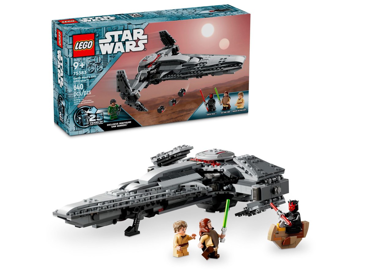 Lego Star Wars 75383 Infiltrator Sithów Dartha Maula