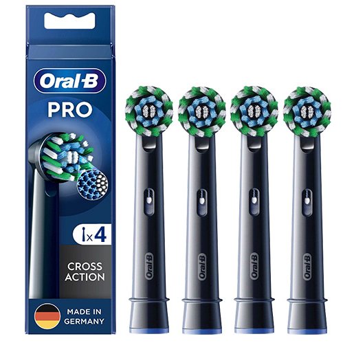 Oral-b, Crossaction Cleanmaximiser, Końcówka Do Szczoteczek, 4 Szt.