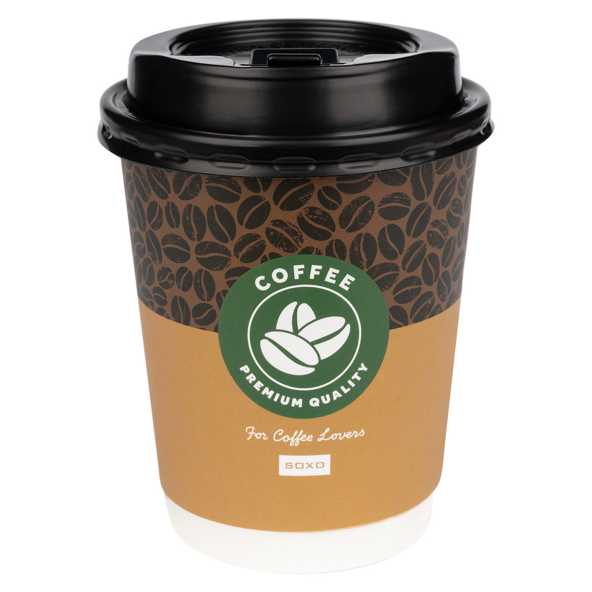 Skarpetki męskie Soxo kawa w kubku 40/45