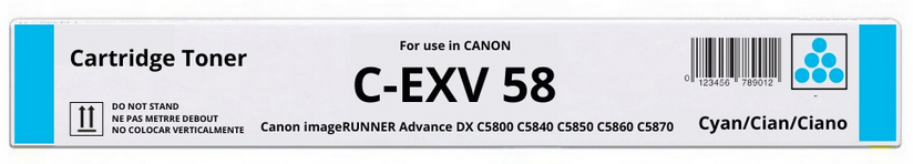 Canon C-EXV58 (3764C002) cyan