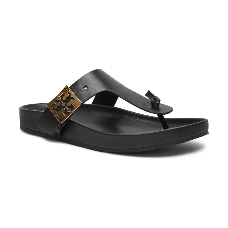 TORY BURCH Skórzane japonki