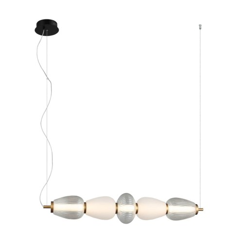Gastel lampa wisząca 1xLED/22W czarna PND-74937-5-BK