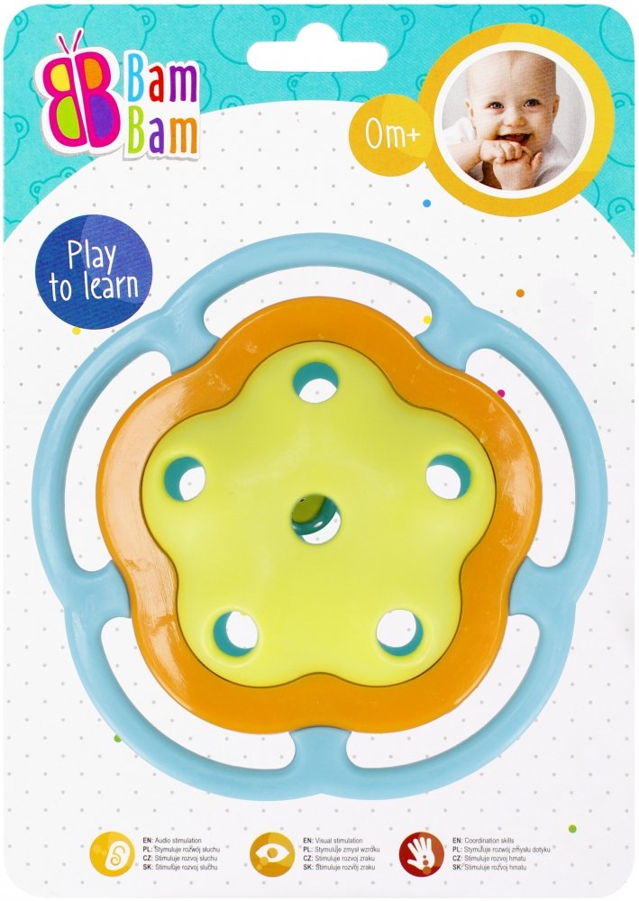 Grzechotka Kwiatuszek BAM BAM 521373