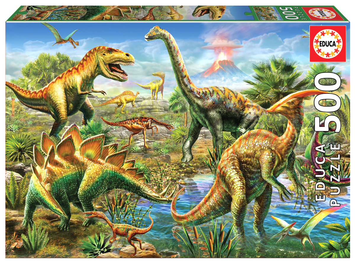 Educa, Puzzle, Park jurajski, 500 el.