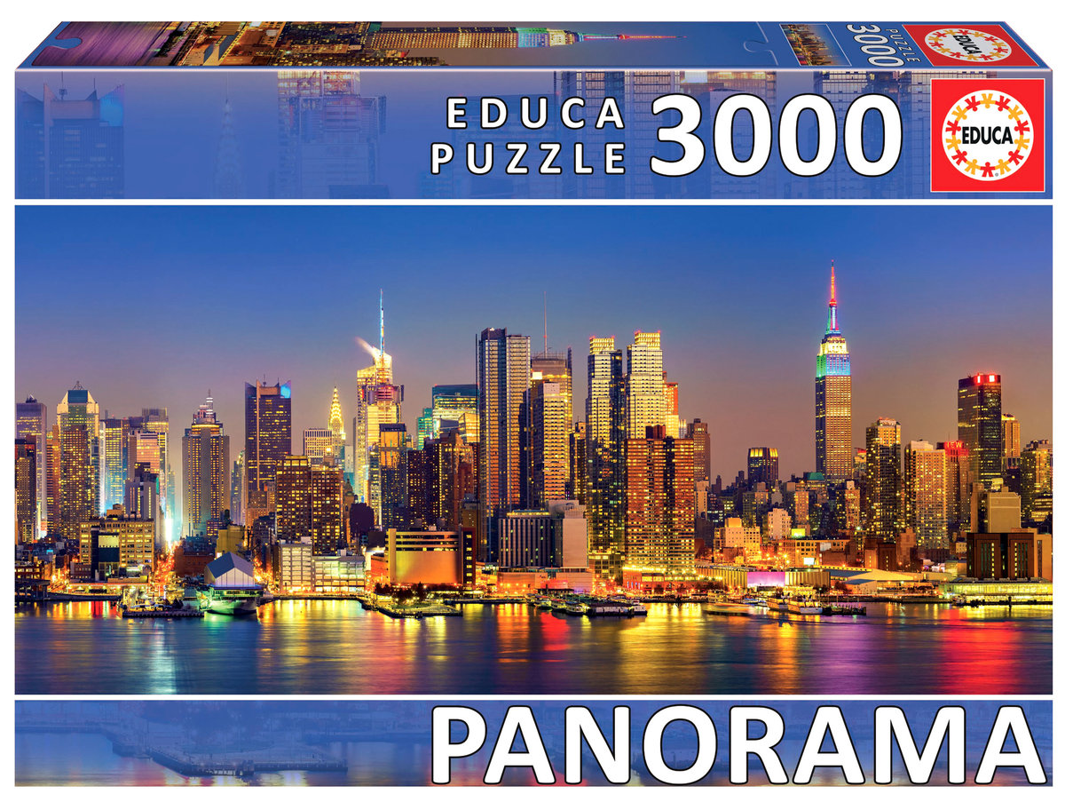 Educa, Puzzle, Nowy Jork / USA (panorama), 3000 el.