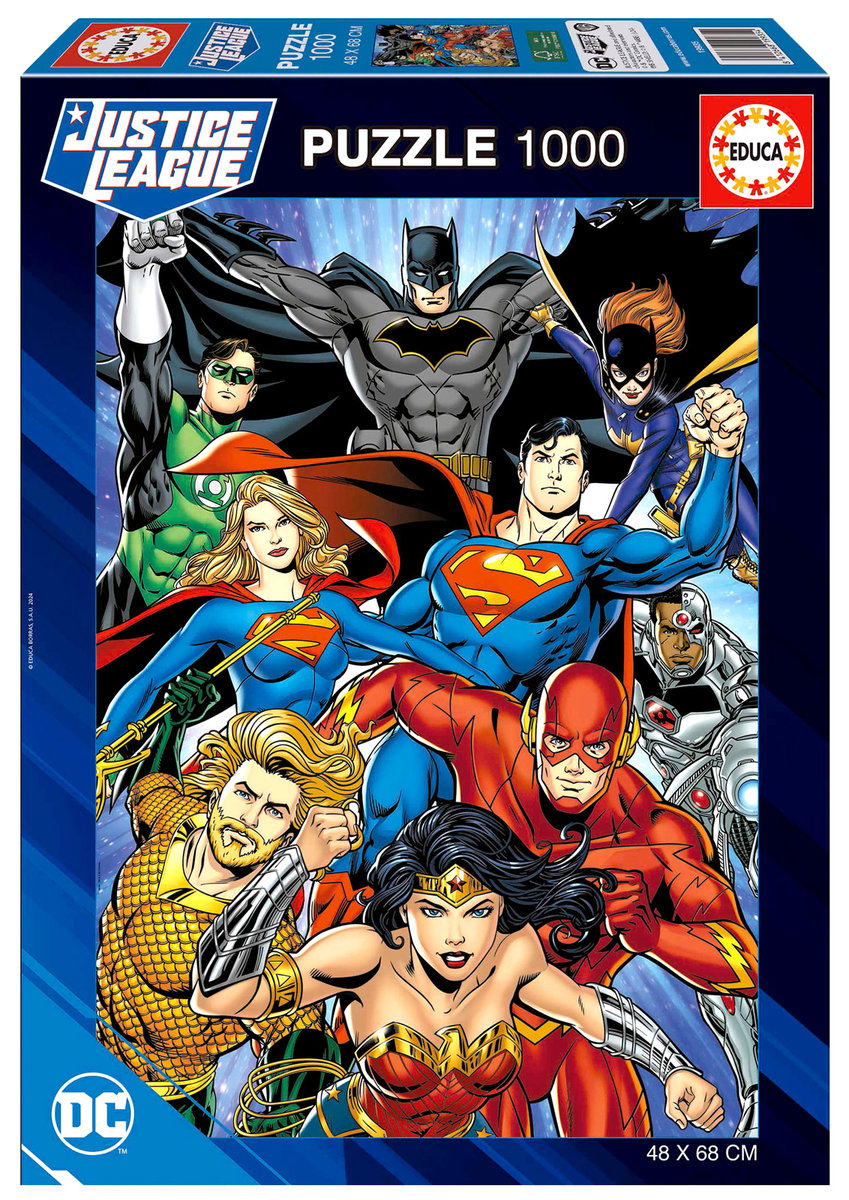 Educa, Puzzle, Liga Sprawiedliwości, 1000 el.