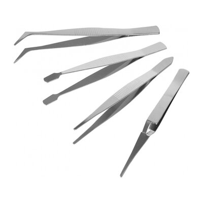 LP Zestaw pęset precyzyjnych 4szt KINZO LEC-NAR0382